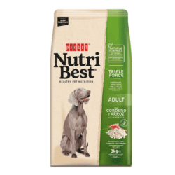 Nutribest Adult Cordero y Arroz Pienso para Perros