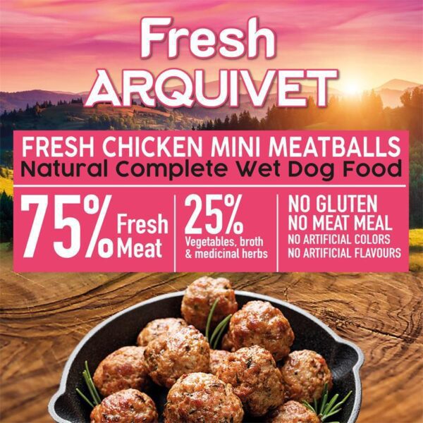 Arquivet Fresh Mini Meaballs 200Gr - Imagen 7