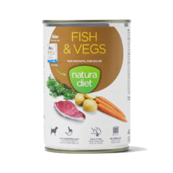 Comida Húmeda para Perros Natura Diet Fish & Vegs 400 gr Pescado y Vegetales