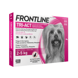 FrontLine Tri-Act 2-5 Kg Pipetas Antiparasitarias para Perros