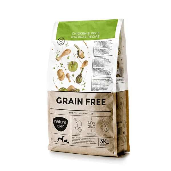 Natura Diet Grain Free Chicken & Vegs Pienso sin cereales pollo y vegetales