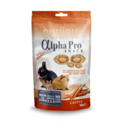 Cunipic Alpha Pro Snack Conejos y Roedores de Zanahoria 50g