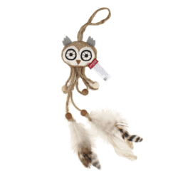 Juguete para Gatos GiGwi Peluche Búho
