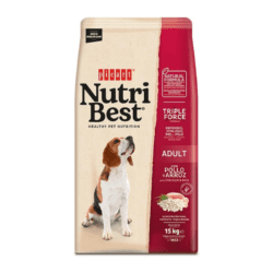 Nutribest Adult Pollo y Arroz 15Kg Pienso para Perros Adultos