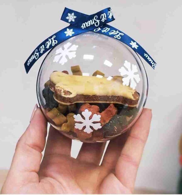 Bolas de Navidad Con Snack