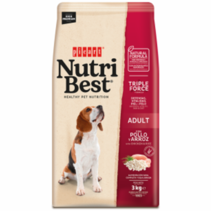 nutribest pollo y arroz