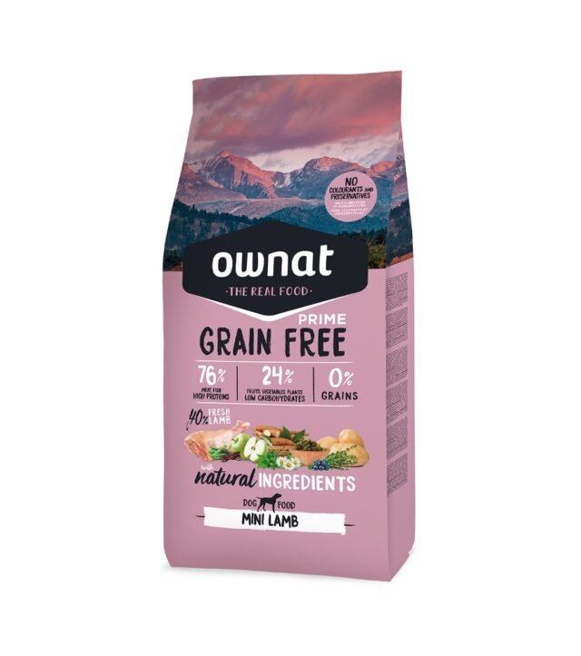 Ownat grain free prime mini lamb