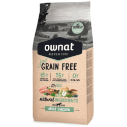 ownat just grain free adult chicken pienso para perros sin cereales de pollo
