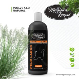 champú para perros con pelo largo profesional