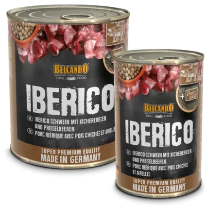 Belcando latas de cerdo ibérico