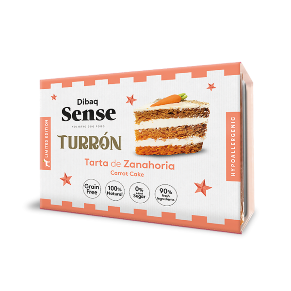 Dibaq sense Turrón de Tarta de zanahoria