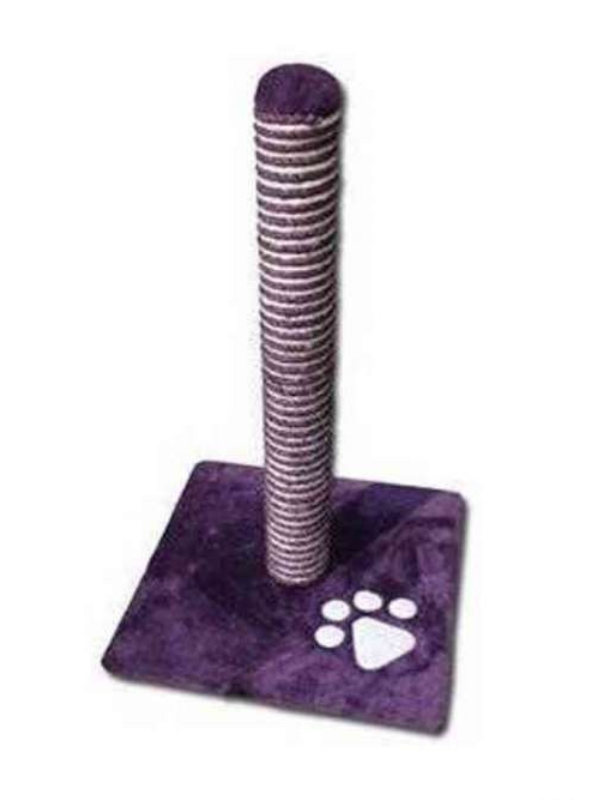 Rascador para gatos con poste lila, morado de Nayeco