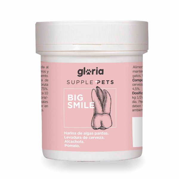 Gloria Pets Supple Pets Big Smile prevención mal aliento perros y gatos