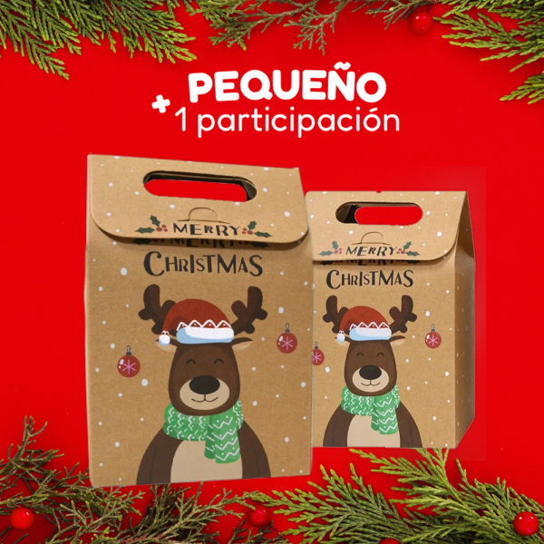 Revoltijo para perros pequeño con 1 participación cesta navidad Nativus