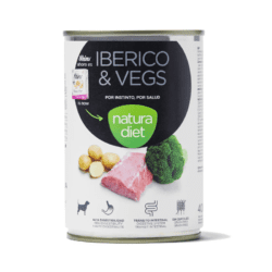 Comida Húmeda para Perros Natura Diet Iberico & Vegs Cerdo Ibérico y Vegetales