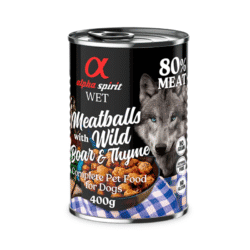 Alpha Spirit Albóndigas de Jabalí y Tomillo 400 gr