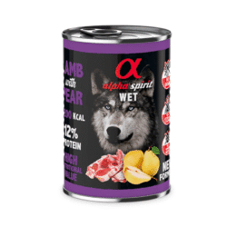 Alpha Spirit Only One Lata Cordero con Pera 400 gr