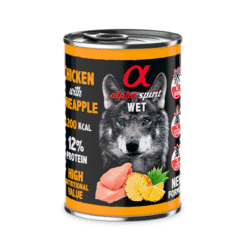Alpha Spirit Comida Húmeda Perro Salmón con Piña 400 gr