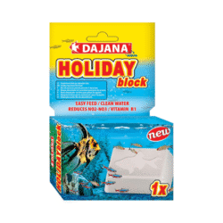 Dajana Bloque Vacaciones Alimento para Peces Acuario