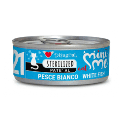 Disugual Mini-Me Sterilized Pescado Blanco Comida Humeda para Gato