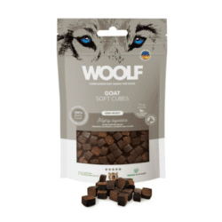Woolf Soft Cubes Snack Semihúmedo de Cabra para Perros 100 g.