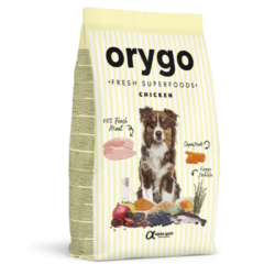 Orygo pienso perros pollo zanahoria